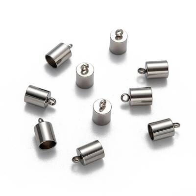Tarnish Resistant 304 Stainless Steel Cord Ends
