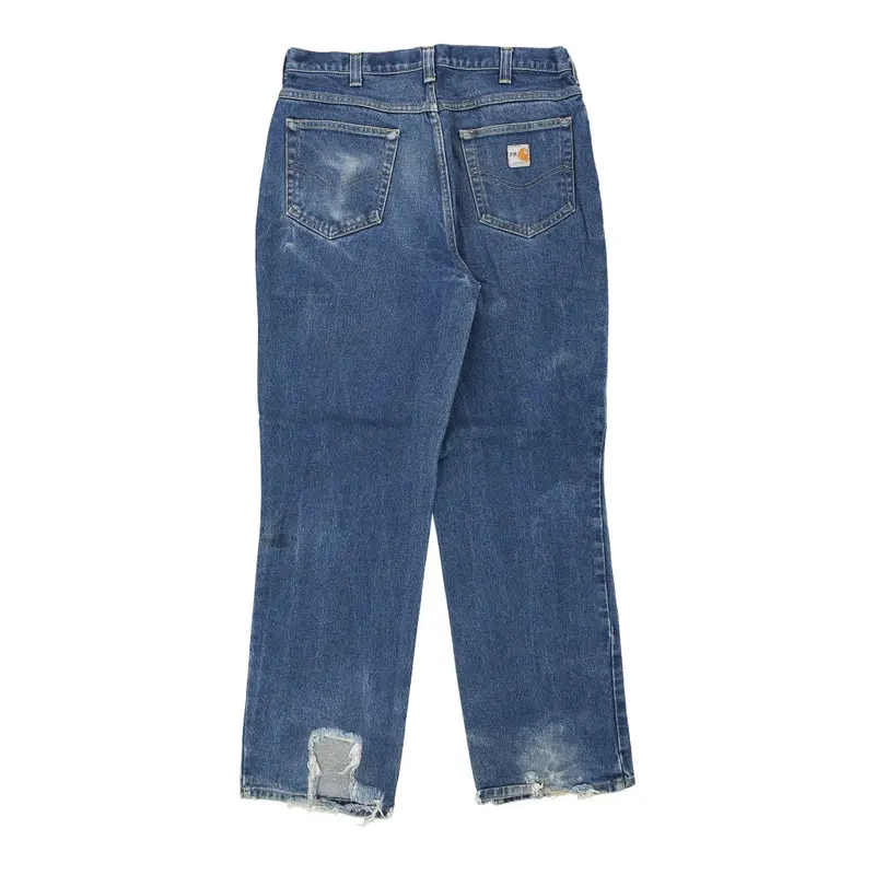 Carhartt Jeans - 32W 34L Blue Cotton