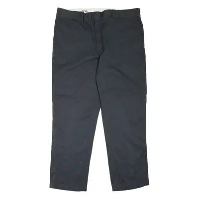 DICKIES 874 Workwear Mens Trousers Black Regular Straight W42 L32