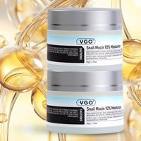 VGO Snail Mucin 92% Moisturizer 50g Daily Face Gel Cream and Vitamin C Facial Serum Essence  Moisturizing Skincare Hyaluronic...
