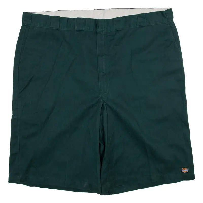 DICKIES Mens Workwear Shorts Green 2XL W48