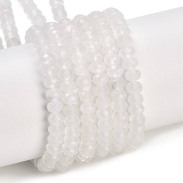 Natural Rainbow Moonstone Beads Strands
