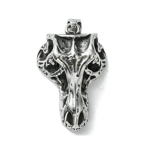 304 Stainless Steel Big Pendants