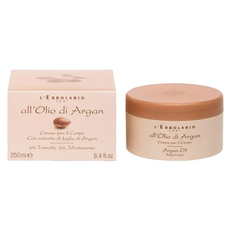 L'Erbolario With Argan Oil Body Cream 250 Ml