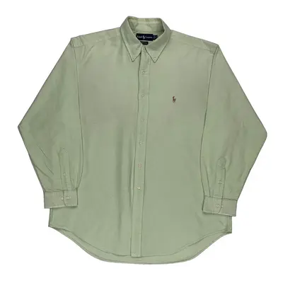 Yarmouth Ralph Lauren Shirt - XL Green Cotton | Size: x-large
