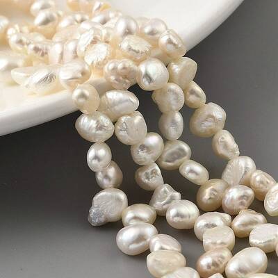 Natural Cultured Freshwater Pearl Beads Strands
