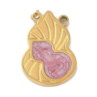 Ion Plating(IP) 304 Stainless Steel Enamel Pendants