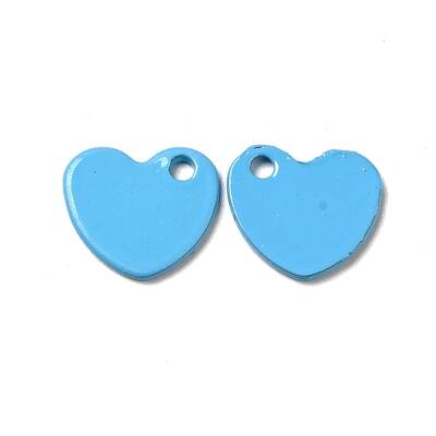 Spray Painted 201 Stainless Steel Charms