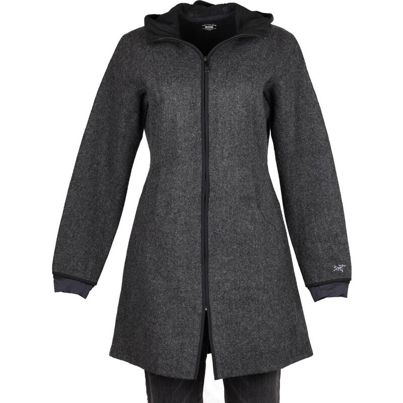 Arc'Teryx Coat - Medium Grey Wool Blend