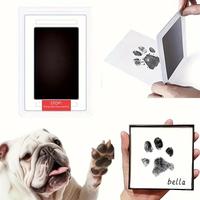 Pet Paw Print Ink Pad, 1 Count Non-contact Pet Paw Print Ink Pad, Pet Memorial Supplies, Dog & Cat Accessories,kitten  Suppli...