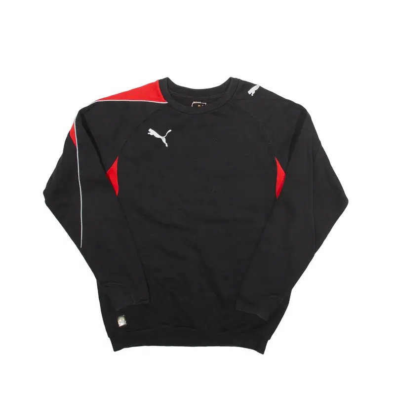 PUMA Sweatshirt Black Crew Neck Boys XL