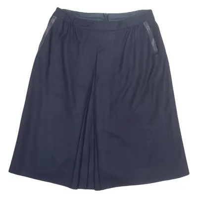 GERRY WEBER Womens A-Line Skirt Blue Midi M