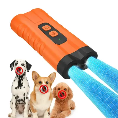 Dog Bark Stopper, Dog Bark Deterrent Detersļ¼Barks no More Dog Training Device(Own Or Neighbour'S Dog), Long Range Ultrasoni...