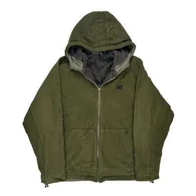 New Balance Fleece - Medium Green Polyester | Size: medium