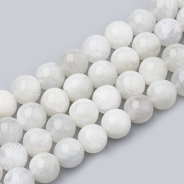 Natural Rainbow Moonstone Beads Strands