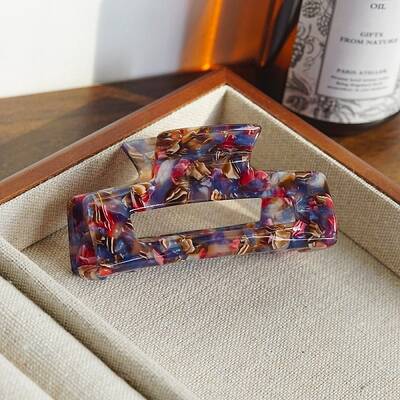 Cellulose Acetate(Resin) Claw Hair Clips
