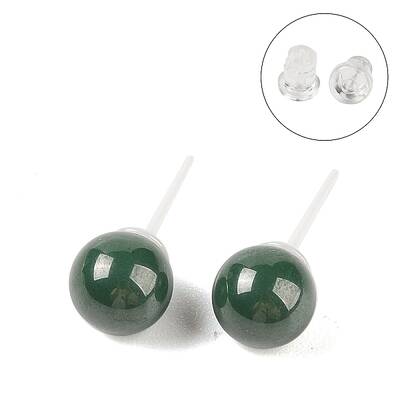 Hypoallergenic Bioceramics Zirconia Ceramic Stud Earrings