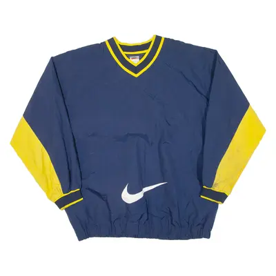 NIKE Womens Anorak Jacket Blue XL