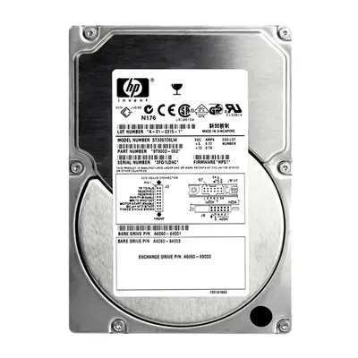 A6060-64001 HP 36.4GB Ultra-160 SCSI 10000 3.5-inch Hard Drive