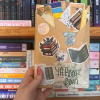 Blind Date With a Book- Gift for Book Lovers, Bookish Items Included, Bookmarks, Stickers, Annotating Supplies. romance