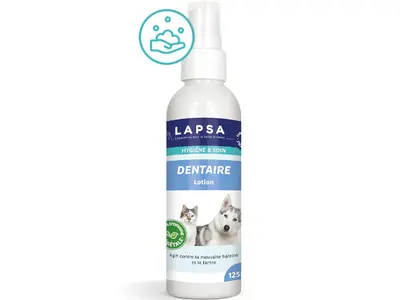 Lapsa Dog & Cat Dental Lotion Breath and Plate 125ml