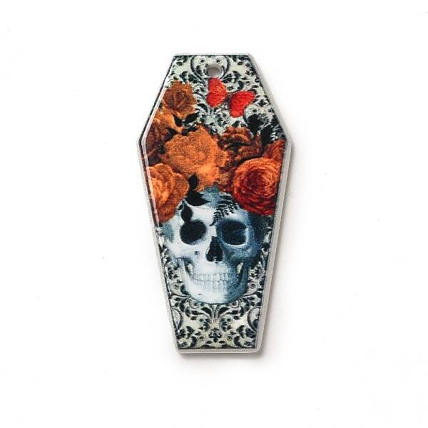 Halloween Printed Acrylic Pendants