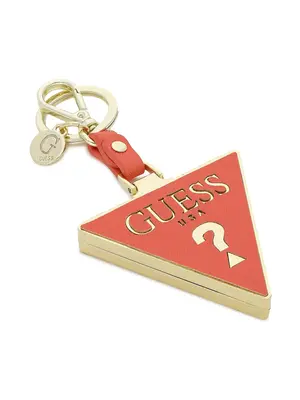Guess, metal keychain, RW7424, coral