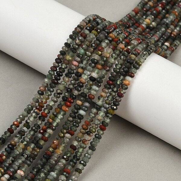 Natural African Bloodstone Beads Strands