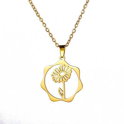 Stainless Steel Pendant Necklace