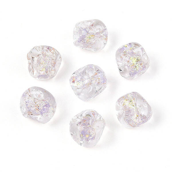 Handmade Foil Lampwork Beads