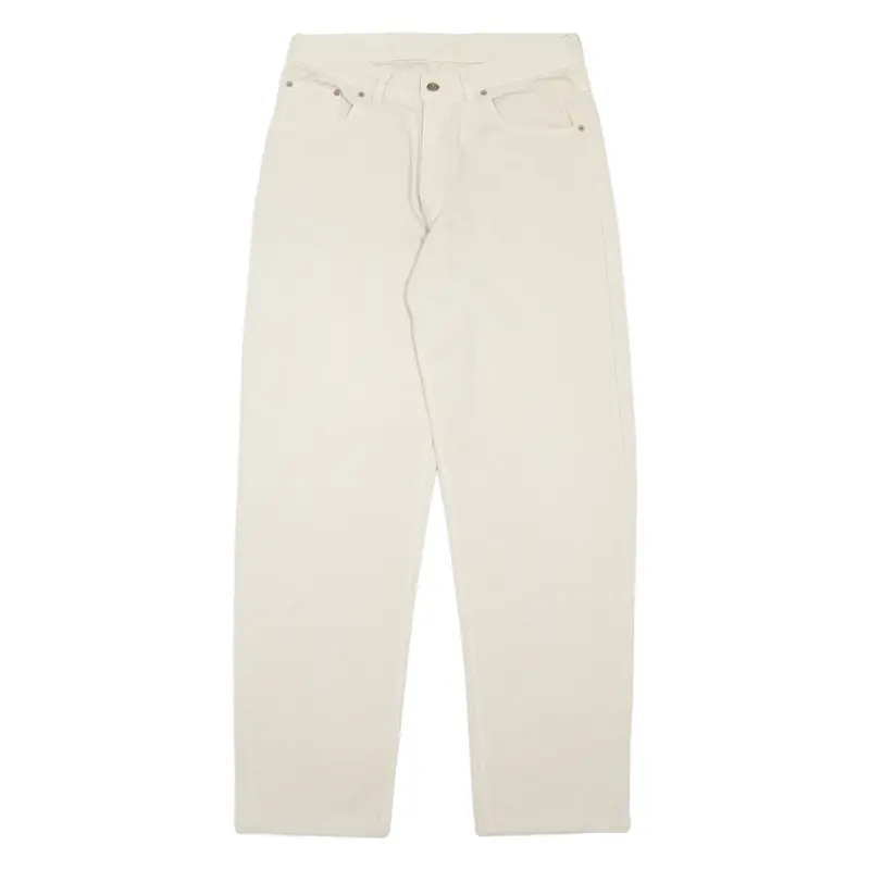 NORWISS Mens Jeans Beige Regular Straight W30 L31
