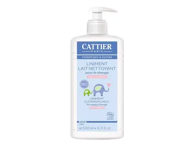 Cattier Baby Liniment Hypoallergenic Cleansing Milk for Changing BIO 500ML