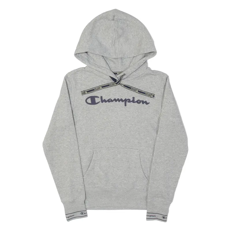 CHAMPION Mens Grey Hoodie XS