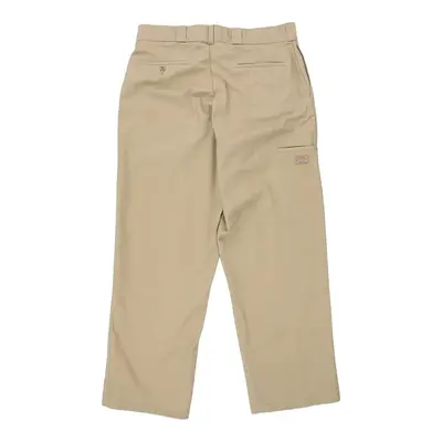 Dickies Trousers - 36W 30L Beige Cotton Blend