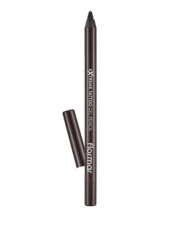 Flormar Extreme Tattoo Gel Waterproof Gel Pencil For Eyes Color 02 Walnut 1.2 G