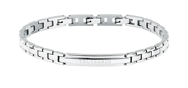 Trussardi Bracciale In Acciaio Senza Tempo Per Uomo T-Steel Tjaxv24