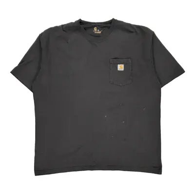 Carhartt T-Shirt - 2XL Black Cotton
