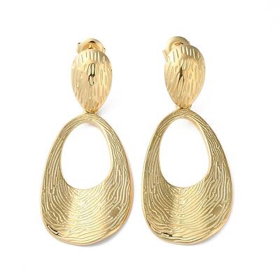 304 Stainless Steel Dangle Stud Earrings