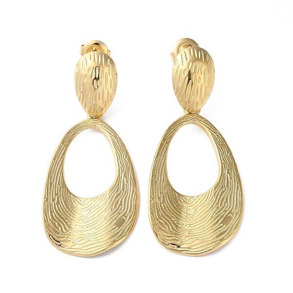 304 Stainless Steel Dangle Stud Earrings