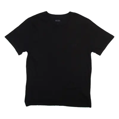 HUGO BOSS Mens T-Shirt Black L