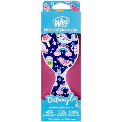 Mini detangling wet brush Happy Hair radio brush for children