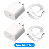 UNIQNOVA 20W Fast Charger TypeC with Lightning Cable for iPhone 14 13 12 11 Pro/XS/X/SE - MFi Certified