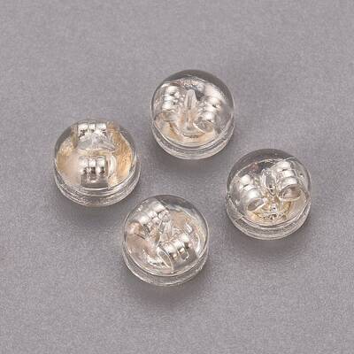 Brass & Plastic Ear Nuts