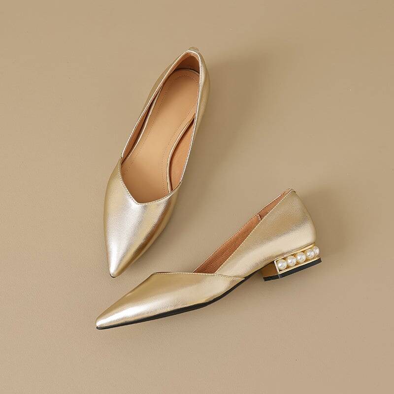 CHIKO Nikayla Pointy Toe Block Heels Pumps Shoes