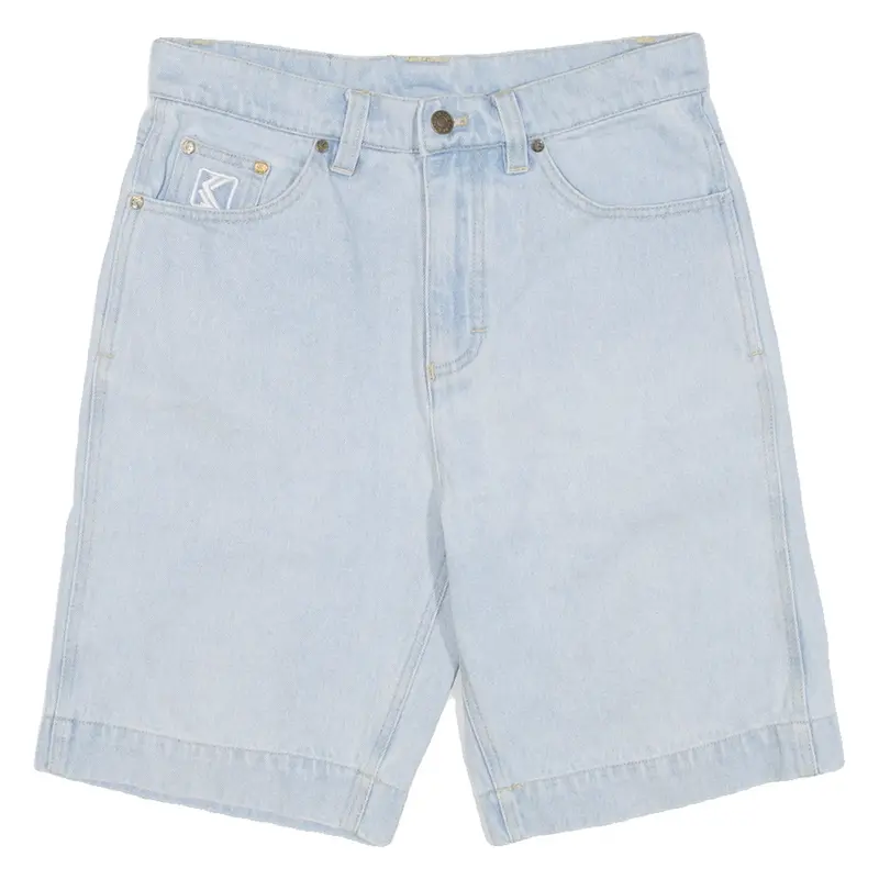 KARL KANI Womens Jorts Shorts Blue S W30