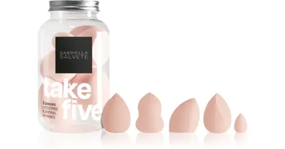 Gabriella Salvete Take Five Light Orange Face Applicator Set