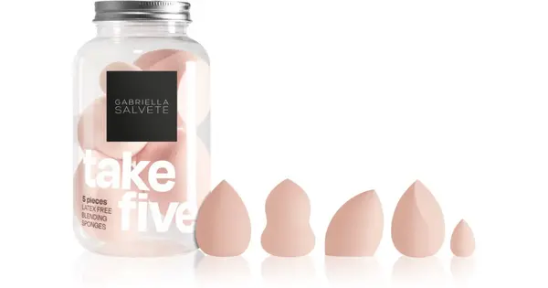 Gabriella Salvete Take Five Light Orange Face Applicator Set