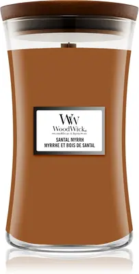 Woodwick Santal Myrrh Jar (Sandalwood and Myrrh) - 609.0 g