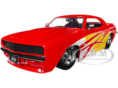 1969 Chevrolet Camaro Red with Graphics \