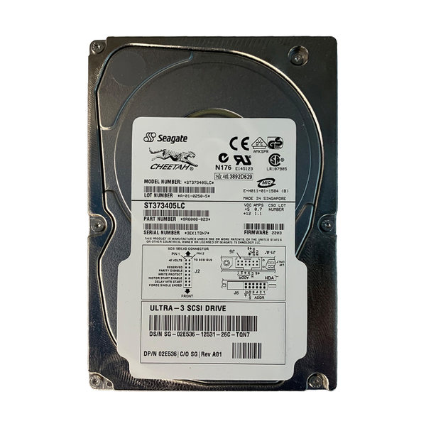 9R6006-023 Seagate 73.4GB Ultra-160 SCSI 10000 3.5-inch 4MB Hard Drive
